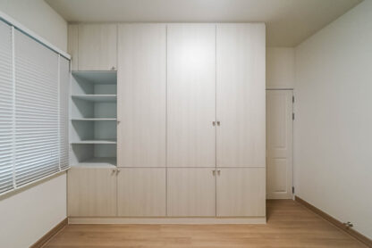 ST01-MD – 001 : ชุดตู้เก็บของ ขนาด 195 ซม. ผิวไม้อ่อน White Ash